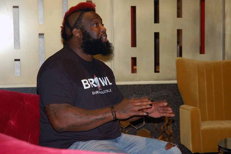 Dada 5000 talks about his former days as a backyard brawler in Miami ahead of Saturday's Brawl at the Rock.